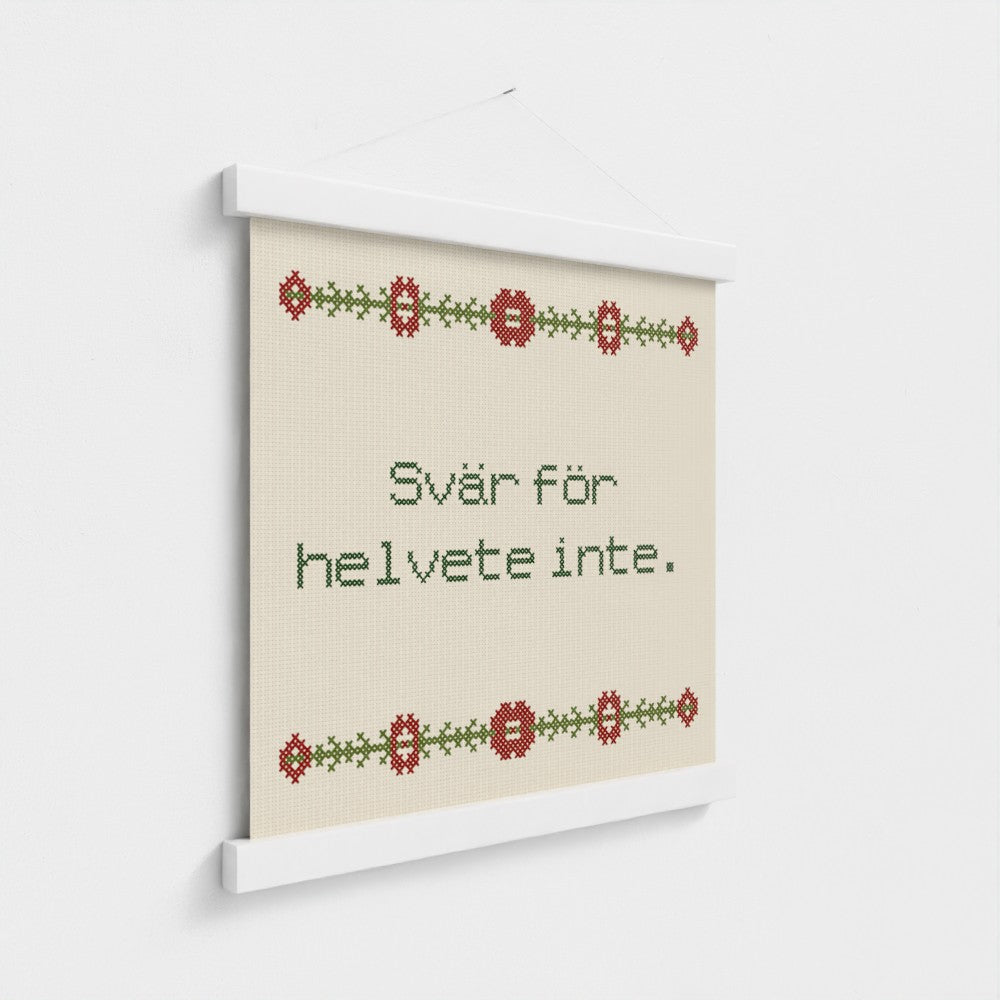 Svär för helvete inte.