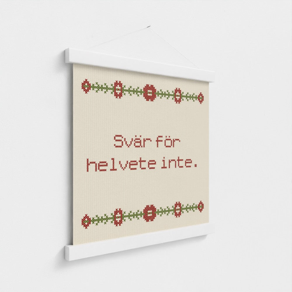Svär för helvete inte.