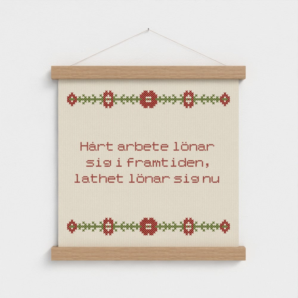Hårt arbete lönar sig i framtiden, lathet lönar sig nu